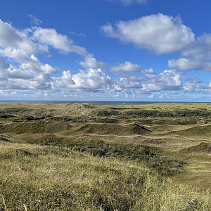 Uitkijken op Texel vanaf Bertusnol